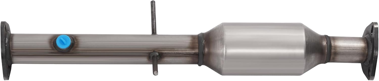 Kojem Rear Catalytic Converter for 1996-2003 Chevrolet S10 Pickup GMC Sonoma Isuzu Hombre 2.2L Silvery 409 Stainless Steel