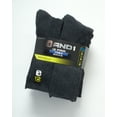 thumbnail image 3 of AND1 Men's Socks, Cushion Crew Socks, 12 Pack, 3 of 10