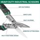 thumbnail image 2 of Tijeras industriales RooPro de acero CR-V dentado de 8,5", 2 of 7