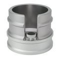 thumbnail image 1 of Portafiltros de café de aleación de aluminio, soporte para estación de prensado de espresso, organizador para máquinas de espresso de 51 mm, 53 mm y 58 mm, color plateado, 1 of 14