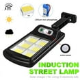 thumbnail image 2 of PEACNNG 120LED Outdoor Solar Street Wall Light Sensor PIR Motion LED Lamp Remote Control, 2 of 9