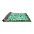 thumbnail image 2 of Ahgly Company Indoor Rectangle Abstract Turquoise Blue Modern Area Rugs, 7' x 10', 2 of 4