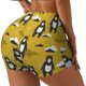 thumbnail image 1 of Fotbe Cartoon Bear Yellow Shorts Sin Costuras – Shorts Deportivos de Cintura Alta para Mujer, Elásticos para Gimnasio, Yoga, Running o Ciclismo-Medium, 1 of 8