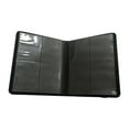 thumbnail image 2 of CHUANK 4 Pockets Trading Card Carrying Binder 20 Sheets for Sports Cards Car blue, 2 of 9
