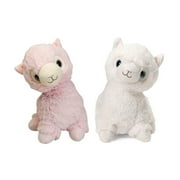 Intelex Warmies Microwavable Plush Set, Pink and White Llama Warmies are Included - Cozy Plush Heatable Lavender Scented Stuffed Animal