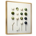 thumbnail image 2 of Designart "Minimalist Golf Tees II" Sports Floater Framed Wall Art Living Room, 2 of 7