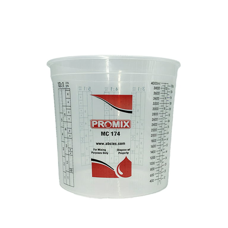 Plastic Mixing Cup 5 QT (165oz)