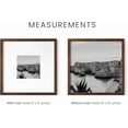 thumbnail image 4 of HAUS AND HUES 12x12 Frames - Walnut Picture Frames 12 x 12 Frames Set of 6, Square Picture Frames 12x12 Picture Frames, Square Picture Frame 12x12 Walnut Frames, Square Frames 12 x 12 Picture Frames, 4 of 6