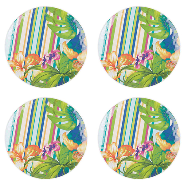 Coastal Living Seascapes Corozol Tropical Stripe And Fl Melamine Salad Plates Set Of 4 Com - Coastal Living Seascapes Patio Set Coastal Living Seascapes Corozol Tropical Stripe And Fl Melamine Salad Plates Set Of 4 Com - Coastal Living Seascapes Patio Set