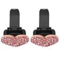 thumbnail image 3 of 2pcs Car Vent Diffuser Clips Heart Shaped Aroma Clips Air Outlet Freshener Creative Vent Clip, 3 of 6