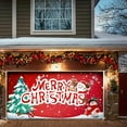 thumbnail image 1 of Christmas Garage In Garage Door Decorations Christmas Banners Backdrops Decorations Hanging Decor For Indoor Outdoor House Lawns Party Background, 1 of 6