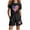 Black, variant on Girls' Clothing Sets American Flag Short Sleeve Tops and Shorts Summer 2 Piece Outfits 3-14 Years Red 13-14 Years