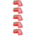 thumbnail image 1 of LEEYNEER 5pcs SOS Outdoor Survival Emergency Tool for Wire Saws Folding Compass Multi-Purpose Plier with Flashlight Fire Starter Whistle Storage Box (Red), 1 of 6