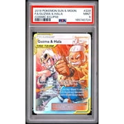 Graded 2019 Pokemon Sun Moon Cosmic Eclipse FA Guzma & Hala #229 PSA 9 PSA
