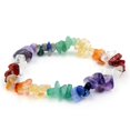 thumbnail image 1 of Pulsera de plata de cuarzo transparente Pulsera de piedras preciosas Pulsera Gurison Conjunto de pulsera de energía de yoga, 1 of 5