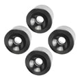 thumbnail image 1 of Paquete de 4 ruedas de skate 78A de 70x51cm para estándar, cruiser, longboards y eléctrico para patinaje y street - Negro Sunnimix Ruedas de skate, 1 of 8