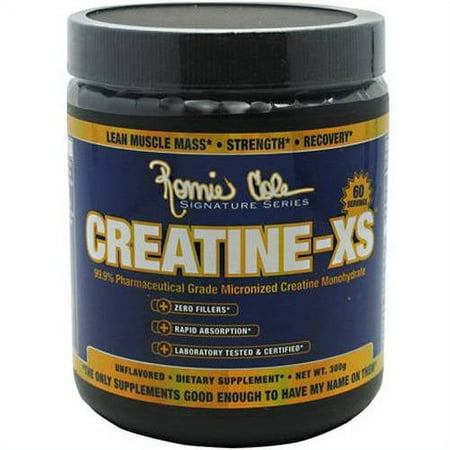 Ronnie Coleman Creatine-XS, Unflavored, 60 SRV