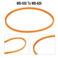 thumbnail image 3 of Motor Drive V Belt MB Series For Household Sewing Machine For Serger For Overlock Sewing Machine Accessories 500 To 600 Plastic, 3 of 4