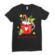 thumbnail image 1 of Camiseta con estampado navideño de copa de vino Grinches para mujer, Camiseta con estampado de palmeras, camisa holgada clásica con cuello redondo para hombre, 1 of 4