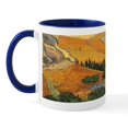 thumbnail image 2 of CafePress - Van Gogh Valley Ploughman Mug - 11 oz Ceramic Mug - Novelty Coffee Tea Cup, 2 of 6