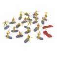 thumbnail image 4 of Kit de 20 modelos de a escala 1/35 para niños y adultos, colección de figuras de personas en miniatura, ideal como regalo para aficionados al Amarillo, 4 of 8