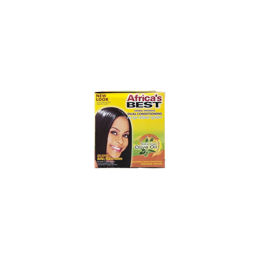 Africa S Best No Lye Relaxer System Super Walmart Com