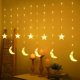 thumbnail image 1 of 3Meter Led Fairy Light Garland Ramadan EID Mubarak 12 Moon/Star Lamp 220V EU Islam Lights Curtain Decorations for Home Window, 1 of 4