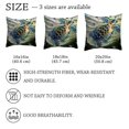 thumbnail image 4 of MUOOUM Sea Turtle Beach Set of 2 Throw Pillow Covers Cases - 16" x 16" Square Decorative Cushion Covers for Sofa Couch Bed Home Decoration, 4 of 7