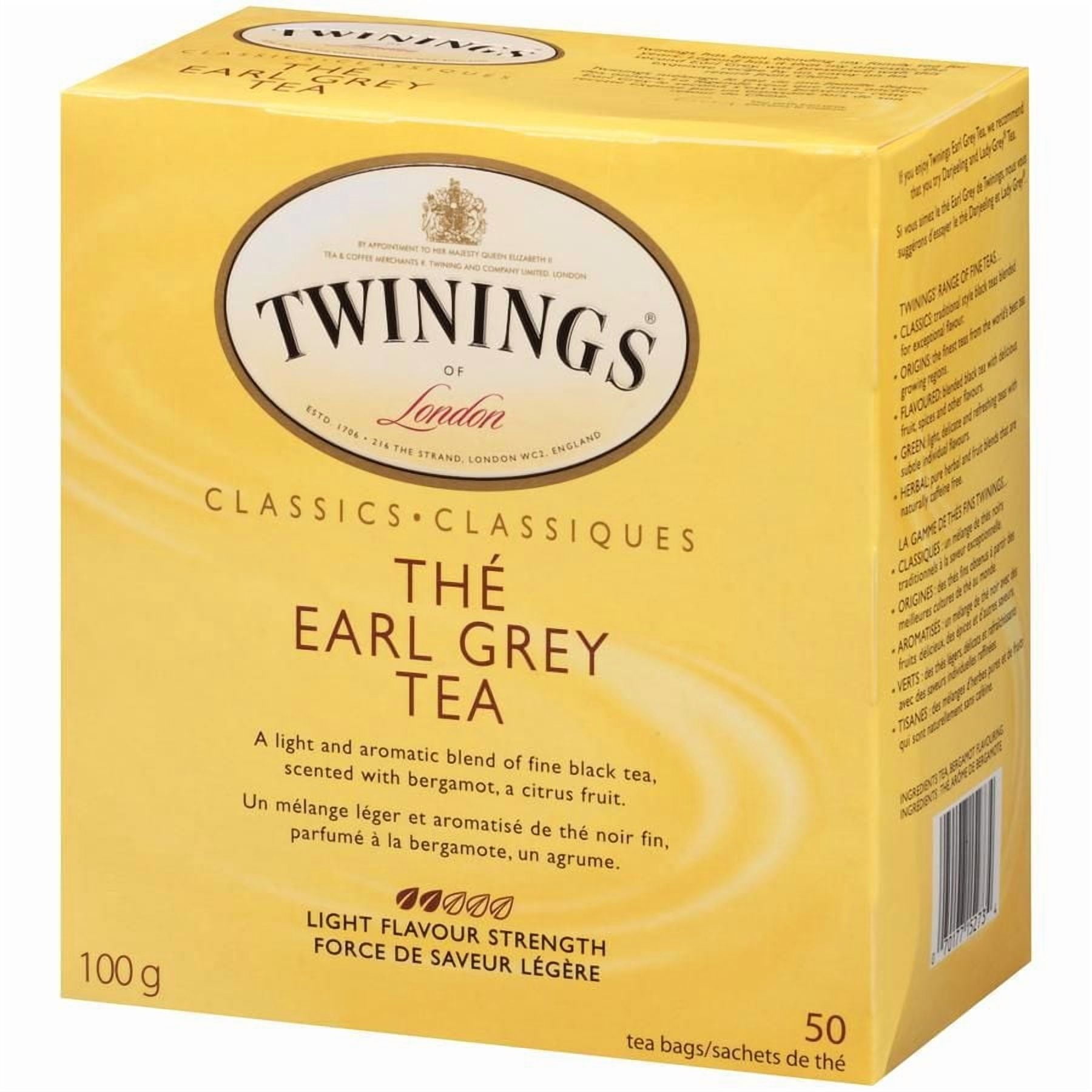 Twinings Earl Grey Tea, Pack of 50 Tea Bags