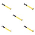 thumbnail image 2 of Soidarity Paquete de 5 sujetadores de nailon de 25 cm, bridas para cables reutilizables, paquete de cilindro de aire, suministros de correa adhesiva, Amarillo 5piezas Soidarity CBP199901, 2 of 4