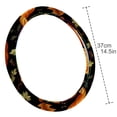thumbnail image 4 of Thanksgiving Pumpkin Leaves 14.5 Inch Printing PVC Leather Auto Accessories Car Wheel Cover, 4 of 6
