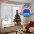 thumbnail image 4 of Metal Hanging Christmas Tree Wind Spinner - Festive Design with Glowing Lights & Snowy Landscape for Yard & Garden Decor, 4 of 7