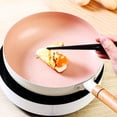thumbnail image 4 of Nonstick Frying Pan Snowflake Pattern Saute Skillet with Medical Stone Coating Heat Resistant Handle Kitchen Cookware Accessories for Gas Electric Induction Stoves, 4 of 7