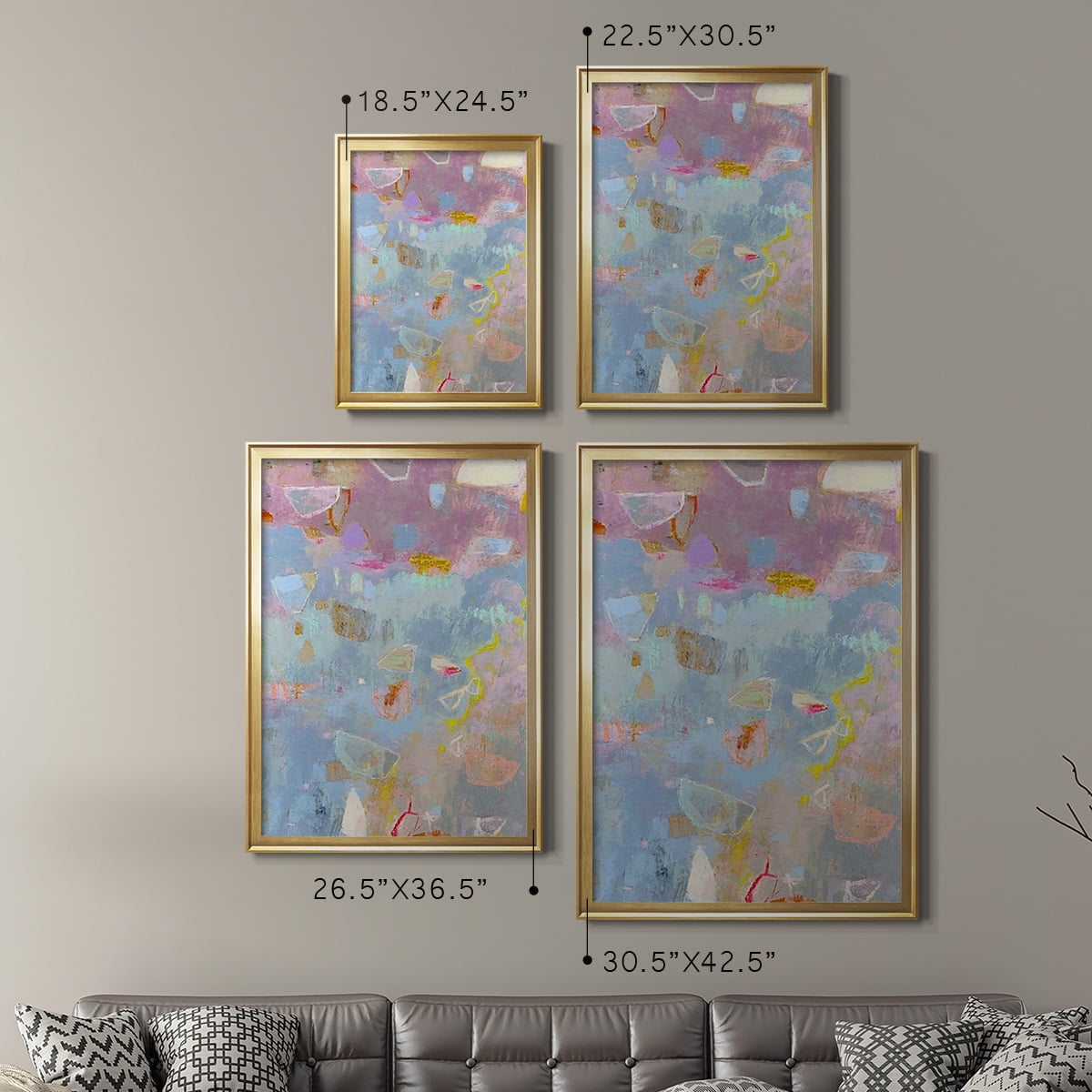 Whilst II Premium Framed Print, in Gold, Black, or Silver - Ready to Hang