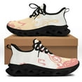 thumbnail image 1 of Yikeluo Zapatillas de deporte de malla con estampado de notas musicales para mujer, ligeras, sin cordones, informales, para playa, 1 of 6