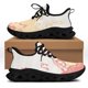 thumbnail image 1 of Yikeluo Zapatillas de deporte de malla con estampado de notas musicales para mujer, ligeras, sin cordones, informales, para playa, 1 of 6
