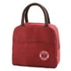 thumbnail image 3 of Bolsa de almuerzo impermeable con parche, refrigerador con aislamiento térmico, caja Bento (rojo) Ehuebsd Libre de BPA, 3 of 4