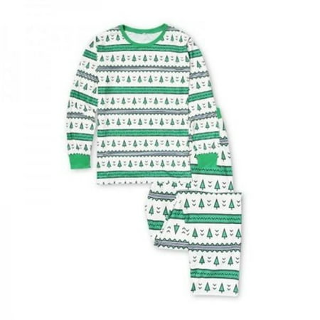 

Pudcoco Family Matching Adult Women Kids Christmas Printed Pyjamas Sets