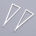 thumbnail image 4 of 2x pendientes de plata colgantes triángulo geométrico fabricación de Zulema Encantos de pendiente triangular, 4 of 8