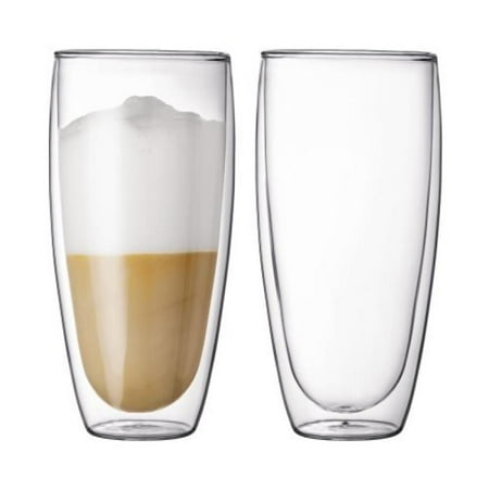 Bodum Pavina Coffee Mug Double Wall Insulated Glass