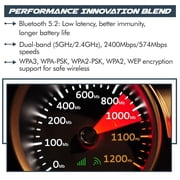 HighZer0 Electronics AX201 WiFi 6 Card | Dual Band Wi-Fi | 2.4 Gbps | CNVio2 M.2 Wifi Card for PC | Supports Bluetooth 5.2 | Requires Intel 10th+ Gen CPU with Windows 10+ or Linux | AX201NGW