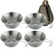 thumbnail image 1 of Acero inoxidable al aire libre 310ml Sierra Bowl Picnic Vajilla Barbacoa portátil CAMPINGMOON  Cuenco Sierra, 1 of 7