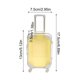 thumbnail image 3 of Estuche De Viaje Transparente, Organizador Compacto Para Objetos En Miniatura, Almacenamiento De Accesorios Para Rompecabezas, Equipaje Transparente Portátil, Contenedor De Viaje Resistente, 3 of 9