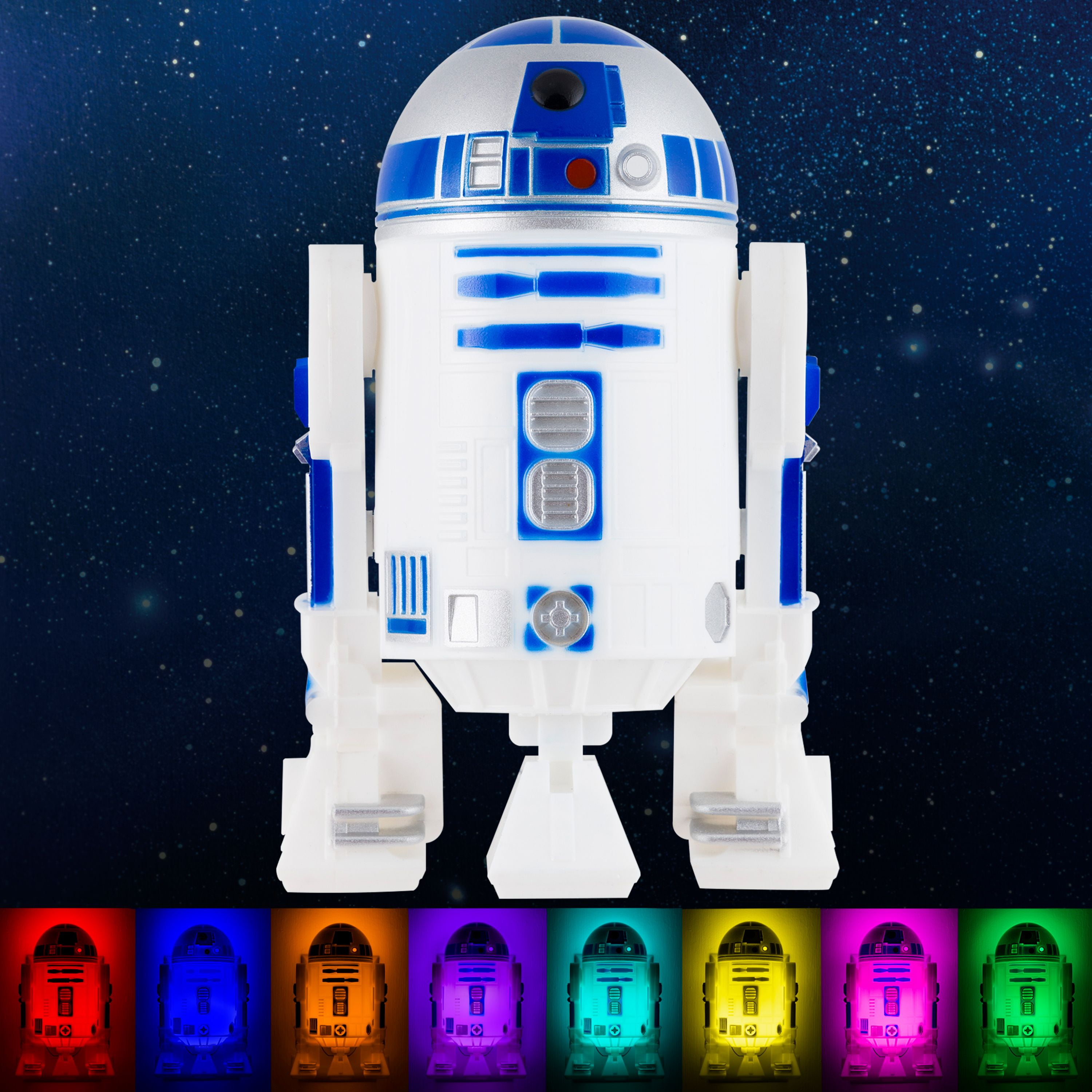 Star Wars Death Star Sound Reactive Bluetooth Speaker Color Change Light 