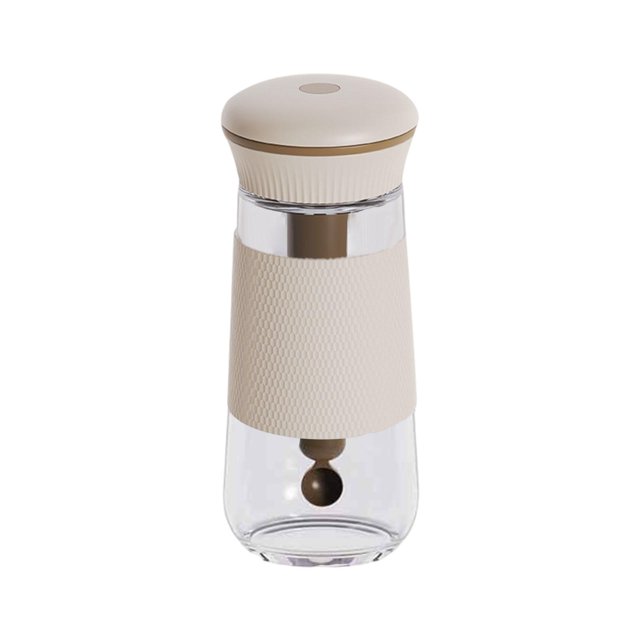 Tnarru Pepper Container Spice Jars Bottle Multifunction Refillable Seasoning Jar Shaker for Grilling Home Salad Barbecue Frying
