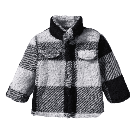 

NZRVAWS Baby Boys Clothes Baby Coat Long Sleeve Stand-up Collar Plaid Print 6-9 Months