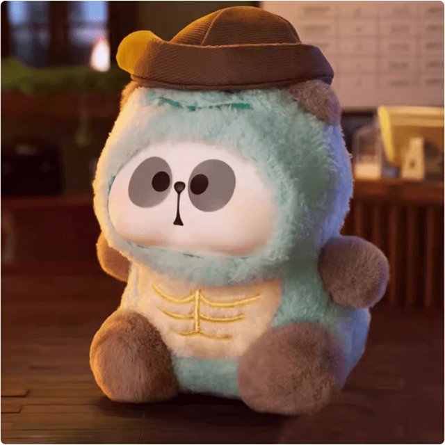 Muñecos de peluche de la serie Mr.pa Animal Limited Company, caja ciega, juguetes, muñecos de panda kawaii, juguetes de peluche en caja ciega para niñas, regalos en stock