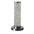thumbnail image 6 of 13" Silver Metal Column LED Rope Table Lamp With Clear, 6 of 8