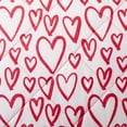 thumbnail image 4 of Hallmark Heart Strings 3-Piece Red/Multicolor Adult Quilt Set, Full/Queen, 4 of 5