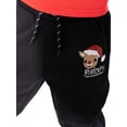 thumbnail image 3 of Rudolph the Red Nosed Reindeer Unisex Toddler Holiday Graphic Jogger Pants, Sizes 12M-5T, 3 of 3